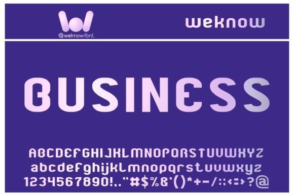 Business: The Clean Sans Serif for Modern Brands