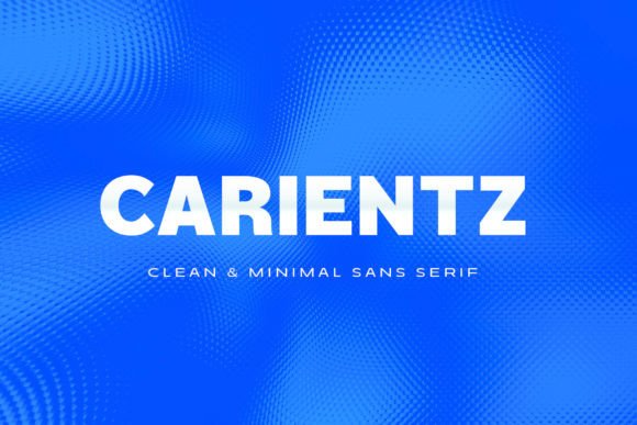 Carientz: A Modern Bold Sans Serif for Impactful Design