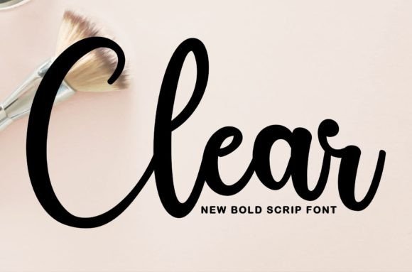 Clear: The Handwritten Script Font for Authentic Design