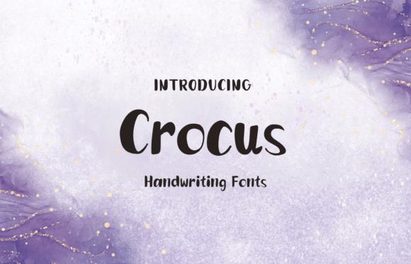 Crocus: The Handwritten Font for a Friendly, Fun Vibe