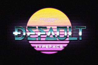 Default Typeface: The Retro-Futuristic Font for Bold Branding