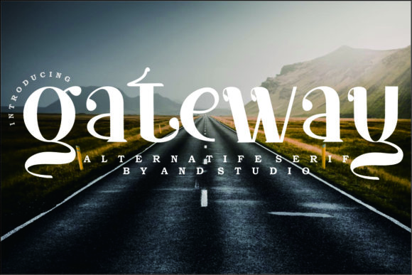 Gateway: A Serif Font That Bridges Classic and Contemporary Design
