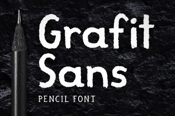 Grafit Sans: The Handmade Font for Bold Creative Projects