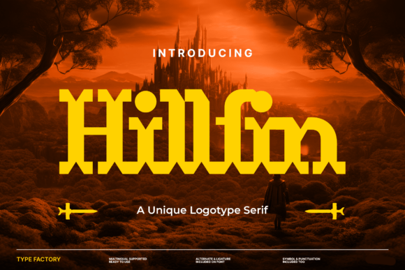 Hillfin: A Gothic Serif for Bold, Dramatic Design