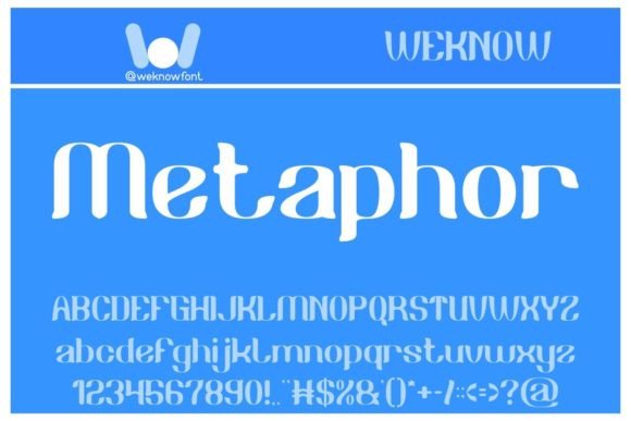 Metaphor: The Serif Display Font for Bold Visual Storytelling