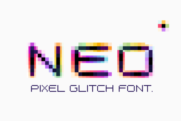 Neo Pixel: The Glitchy Display Font for Digital Branding