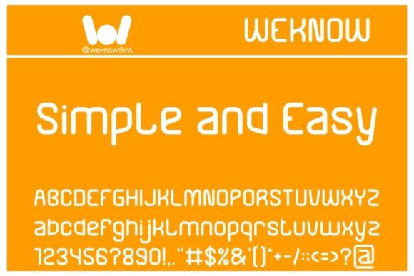 Simple and Easy: The Sans Serif Font for Every Creative Project