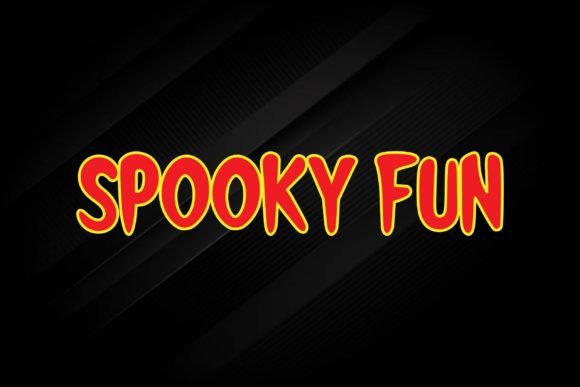 Spooky Fun: A Playful Gothic Font for Creative Projects