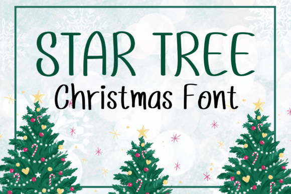 Star Tree: A Friendly Handwritten Font for Creative Projects