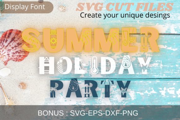 Summer Holiday Party: A Font That Captures Vacation Vibes