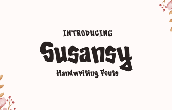 Susansy: The Handwritten Font That Feels Like a Hug