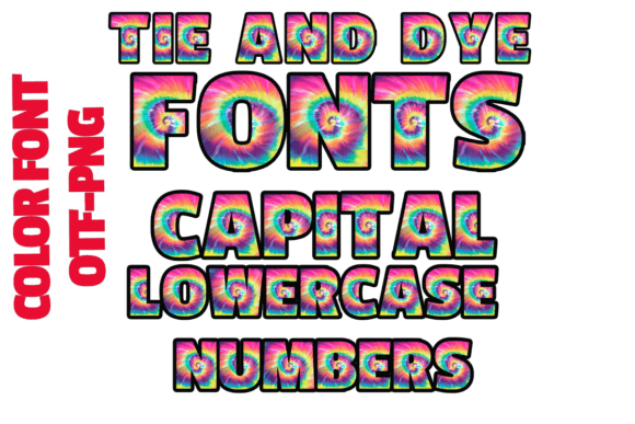 Tie Dye Typography: Adding a Splash of Psychedelic Personality to Your Brand