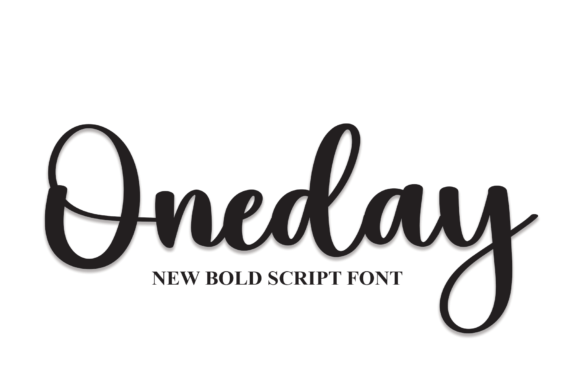 Why Oneday Is the Bold Typeface Your Brand Needs Right Now