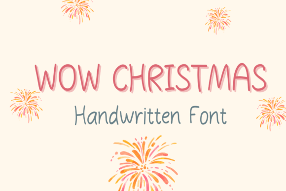 Wow Christmas: A Font That Feels Like a Celebration