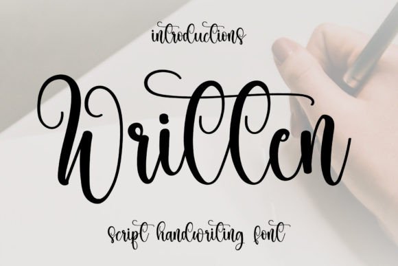 Written: A Handwritten Font for Elegant, Modern Designs