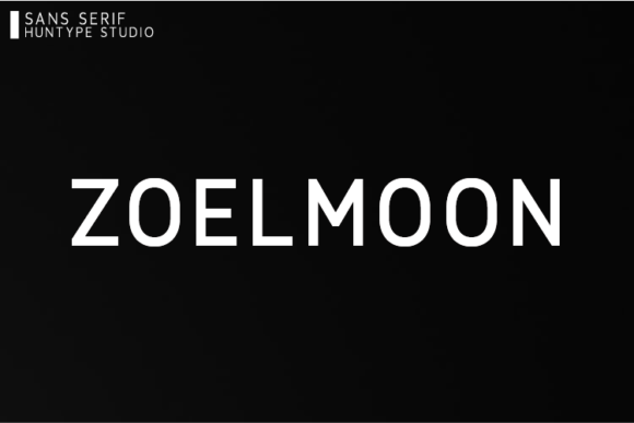 Zoelmoon: The Sans Serif Font for Modern Branding